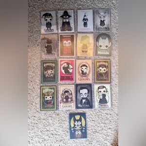 LOT OF 17 Gideon's Bakehouse menu cards. Assorted months